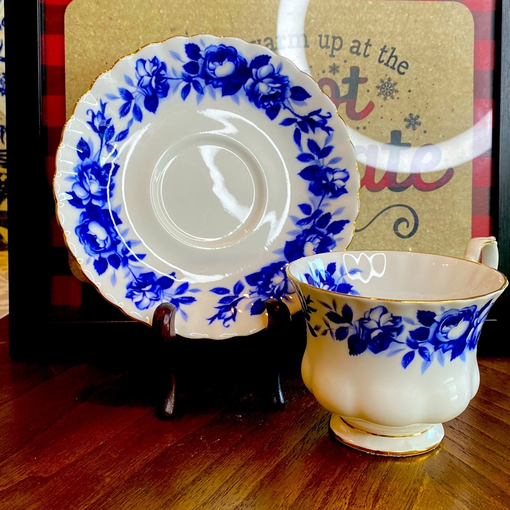 English teacup and saucer